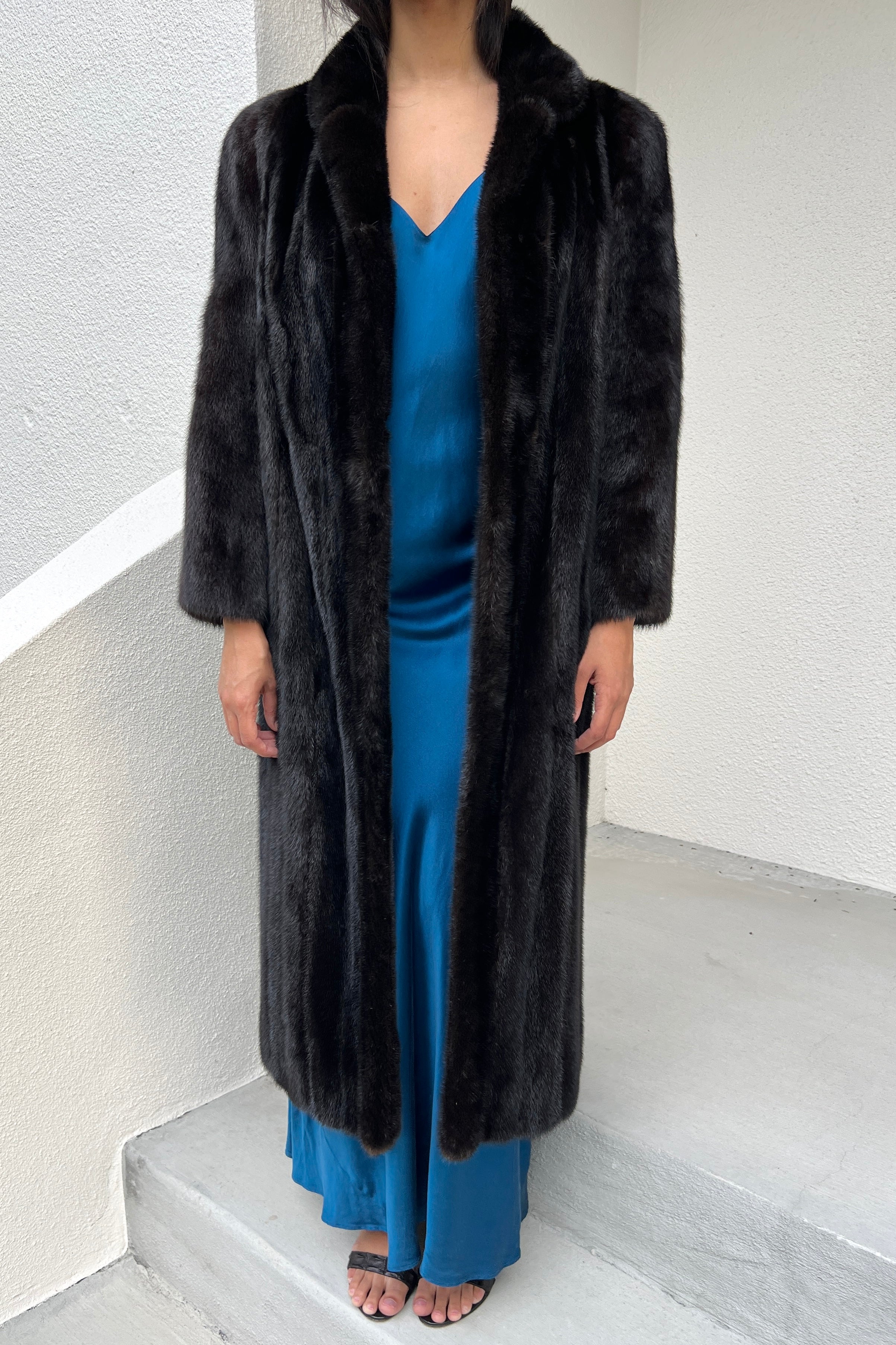 ゴマちゃん★ララ★ブルームーン補正下着F８０ブラック×ブルー Vintage Blackglama Dark Ranch Mink Fur Coat – Toots Vintage