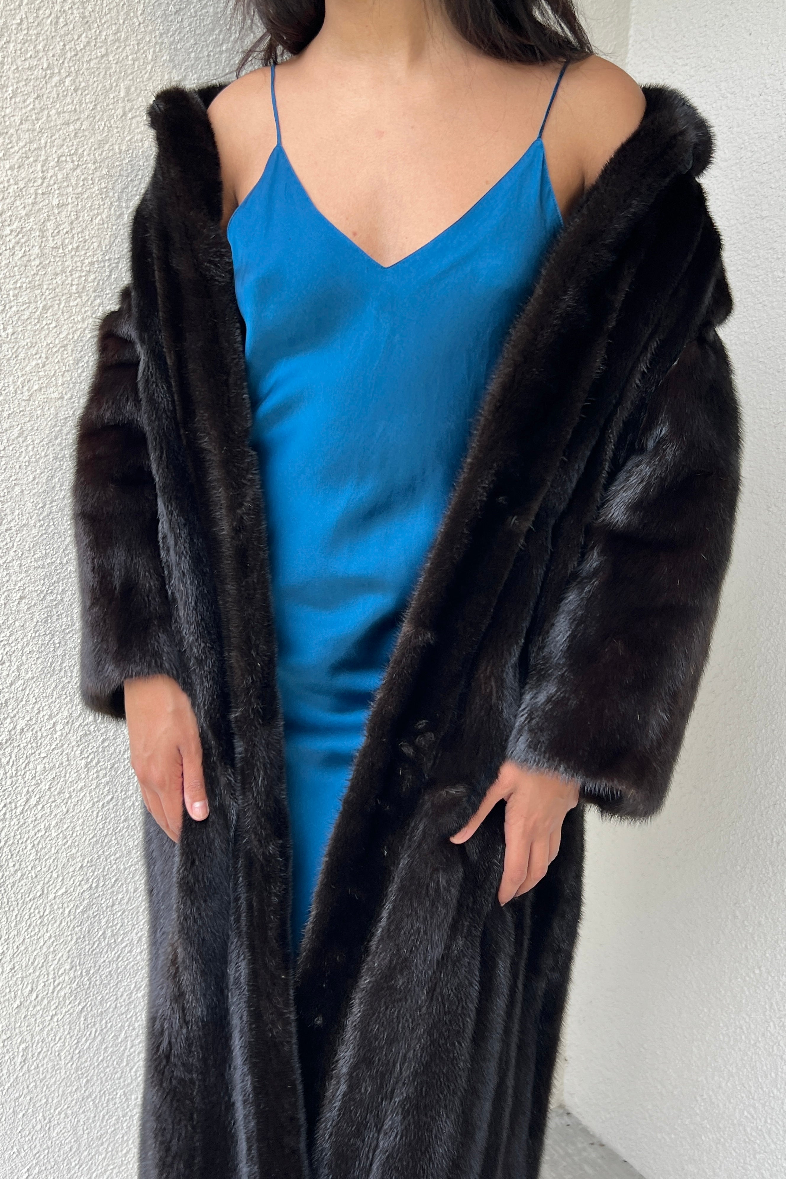 ゴマちゃん★ララ★ブルームーン補正下着F８０ブラック×ブルー Vintage Blackglama Dark Ranch Mink Fur Coat – Toots Vintage