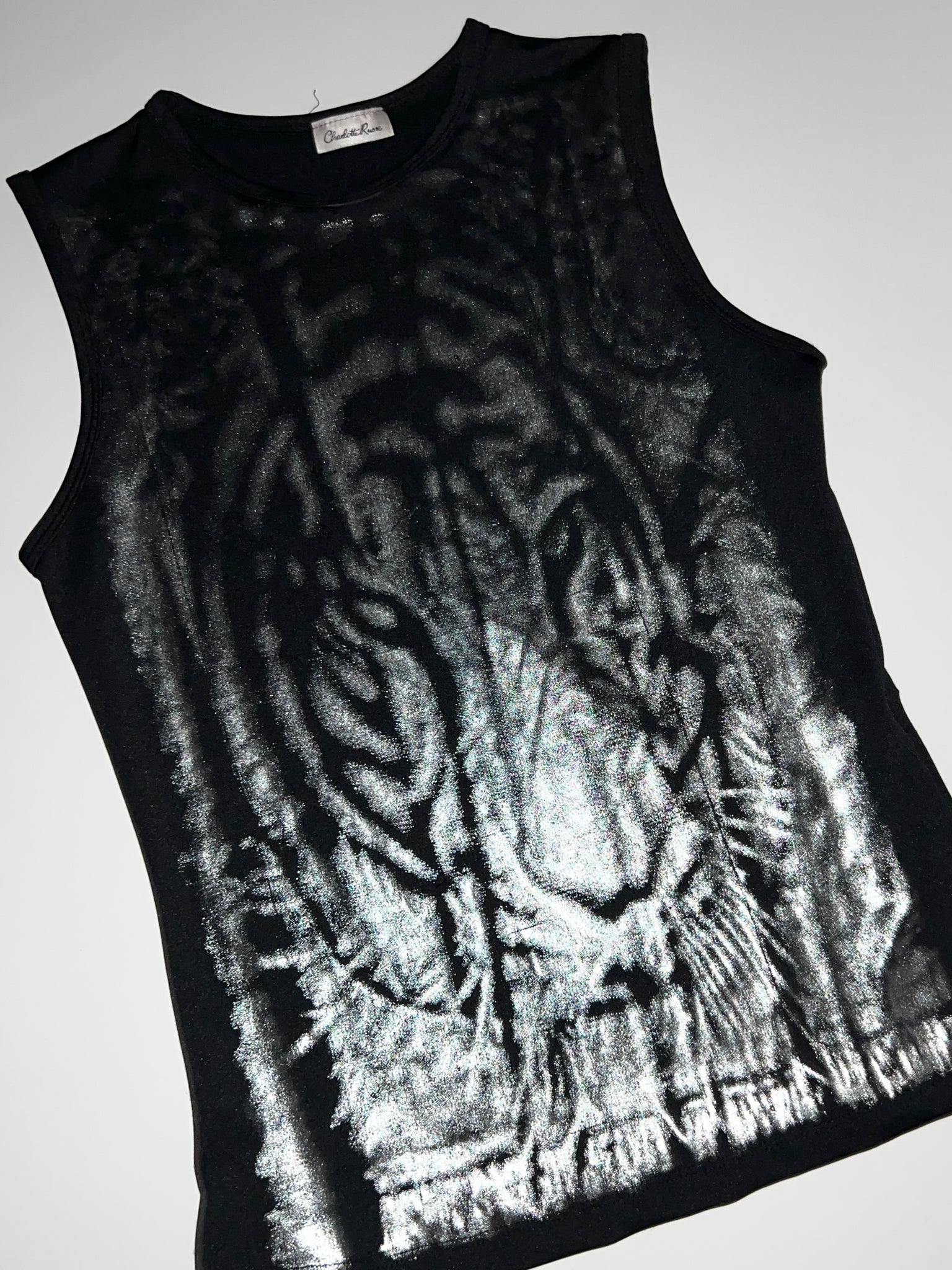 90s Tiger Print Tank Top