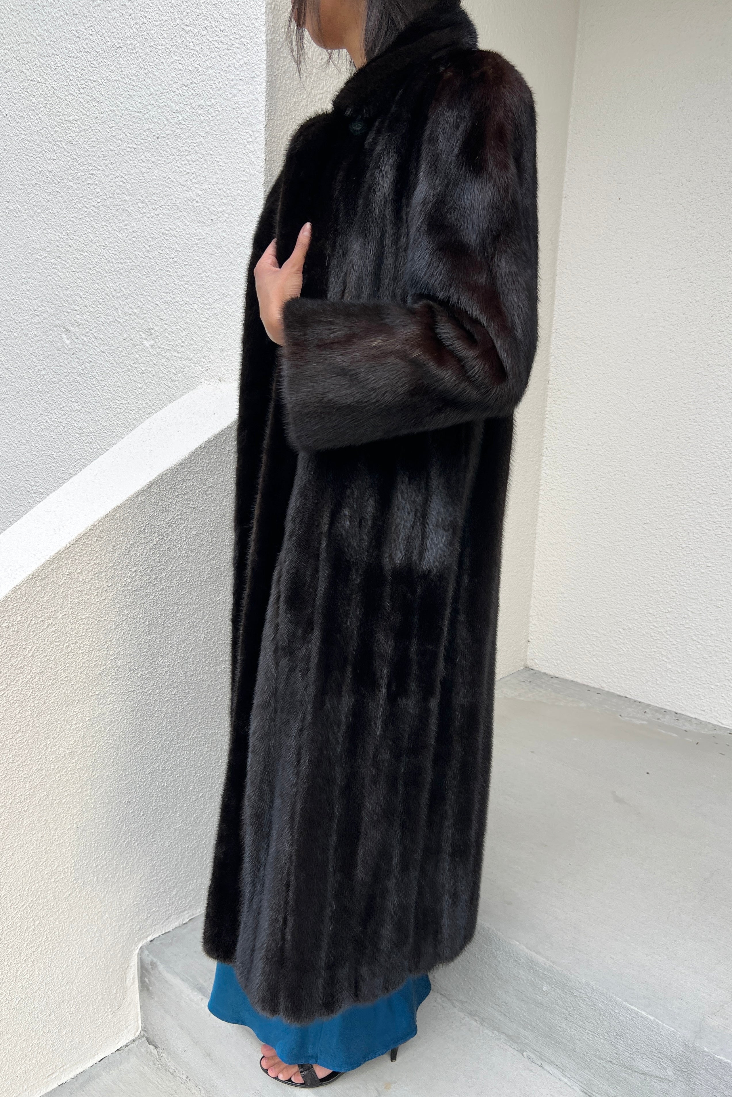 Vintage Blackglama Dark Ranch Mink Fur Coat – Toots Vintage